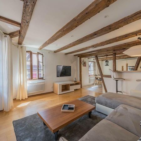 Le Carré d'or - Appartement avec vue Cathédrale Strasburgo Esterno foto