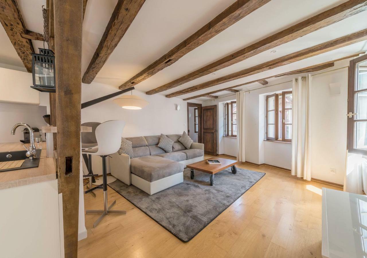 Le Carré d'or - Appartement avec vue Cathédrale Strasburgo Esterno foto